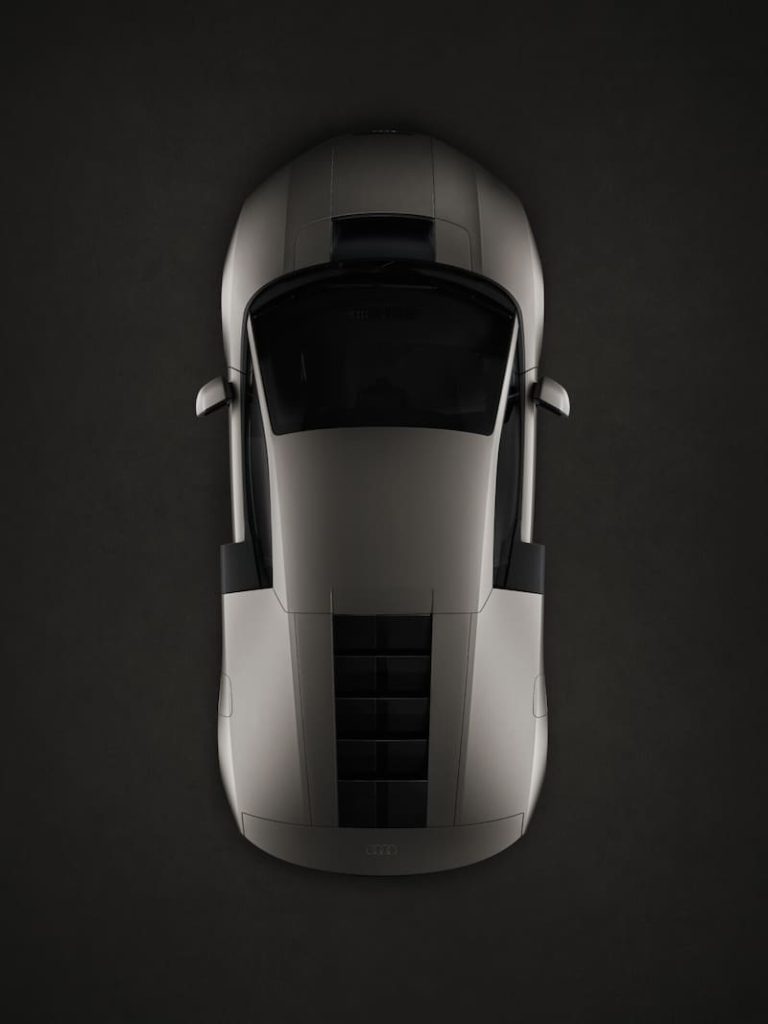 Vista superior del nuevo Audi Nuvolari.